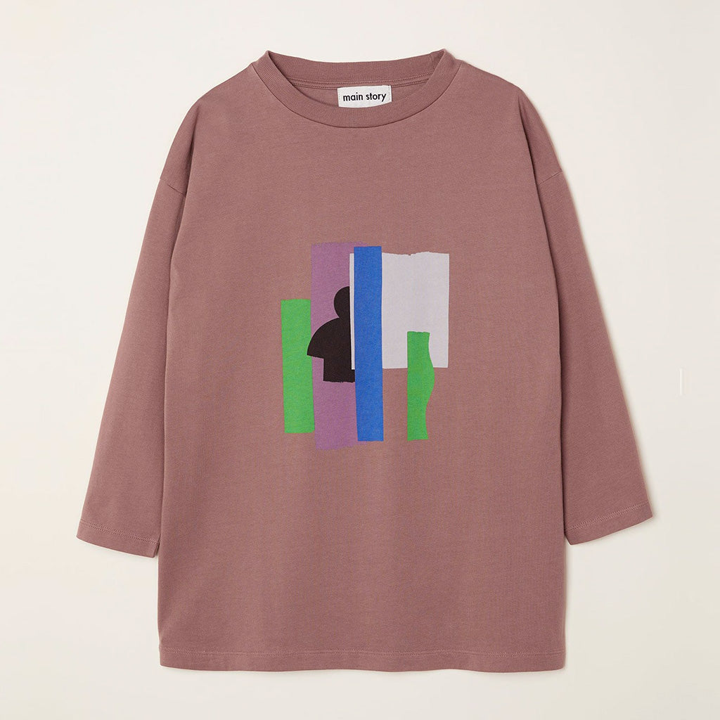 Longsleeve Oversized Cognac