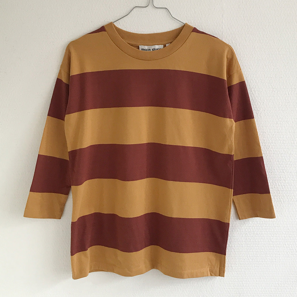 Dress Tee Longsleeve Oak Bull Chocolate
