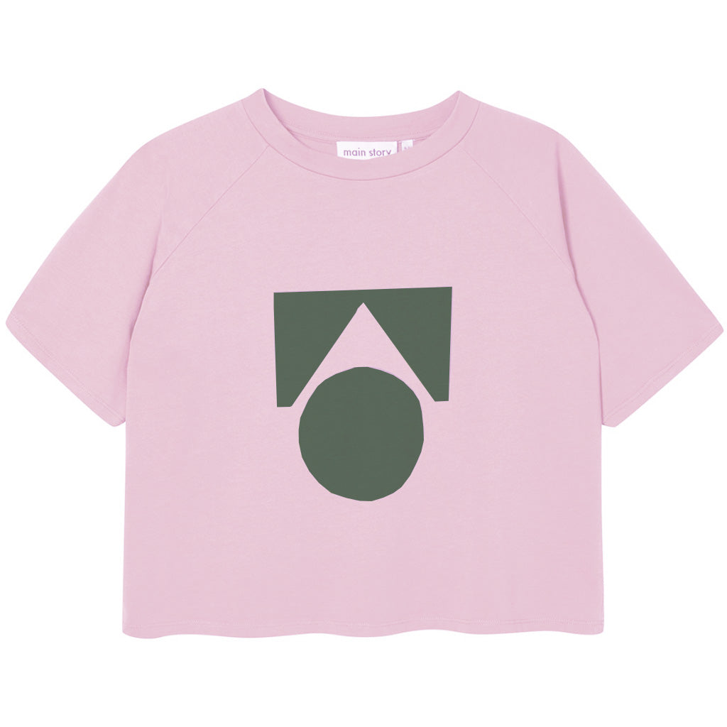 Tee Oversized Lavender Logo