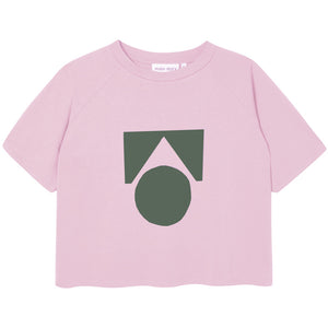 Tee Oversized Lavender Logo