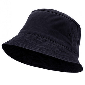 Hat Bucket Washed Black