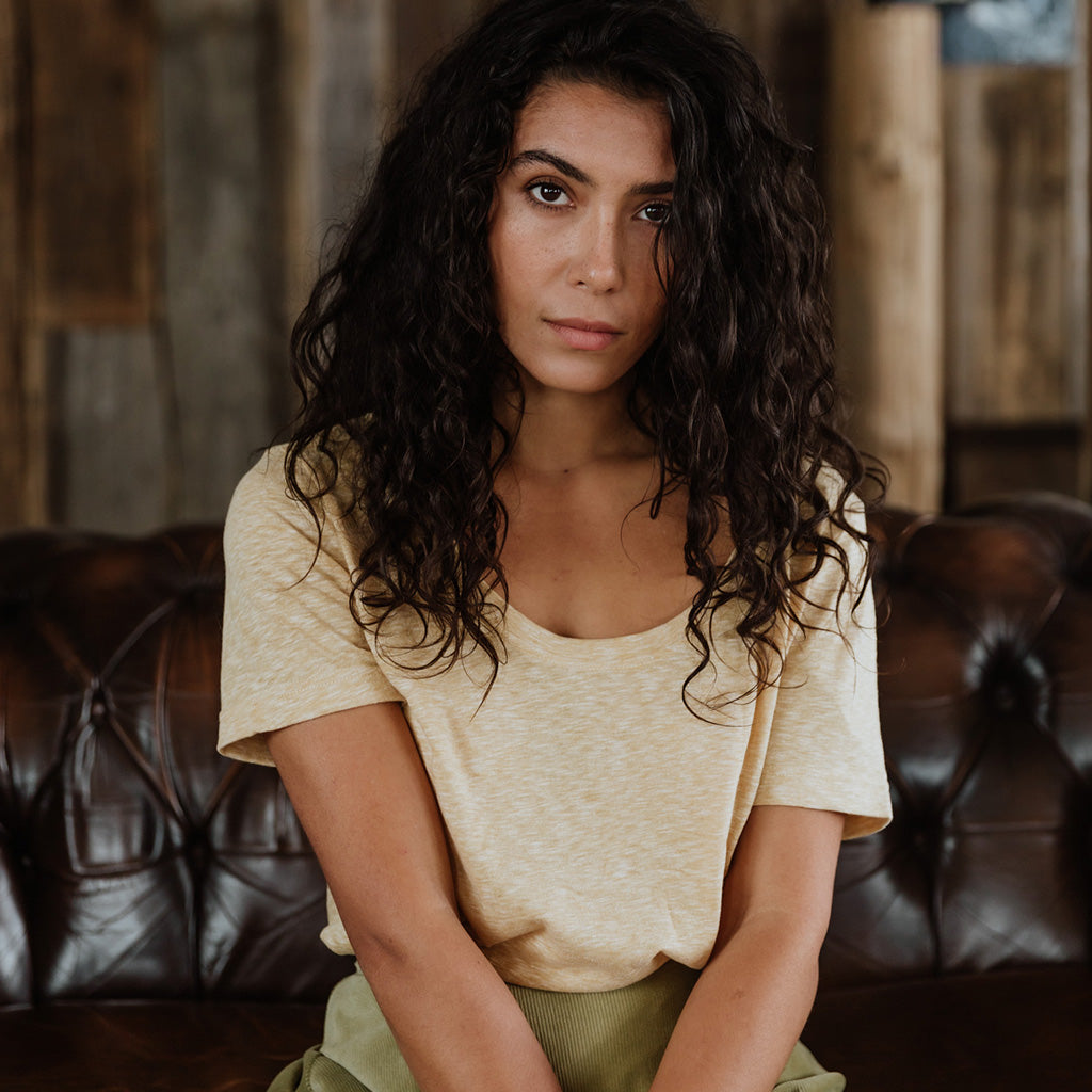 T-Shirt Jo Amber Gold Melee