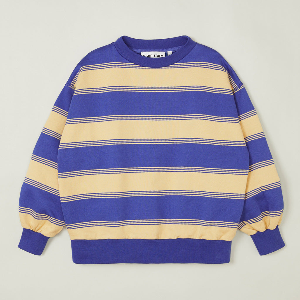 Sweatshirt Balloon Stripe Ultramarine