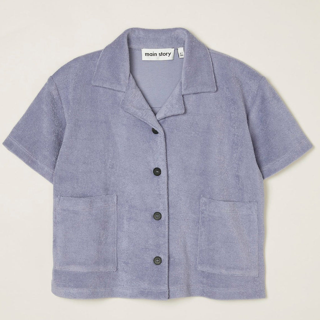 Shirt Boxy Silver Mist