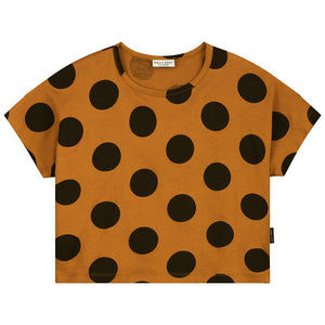 T-shirt Polka Oversized Sandstone