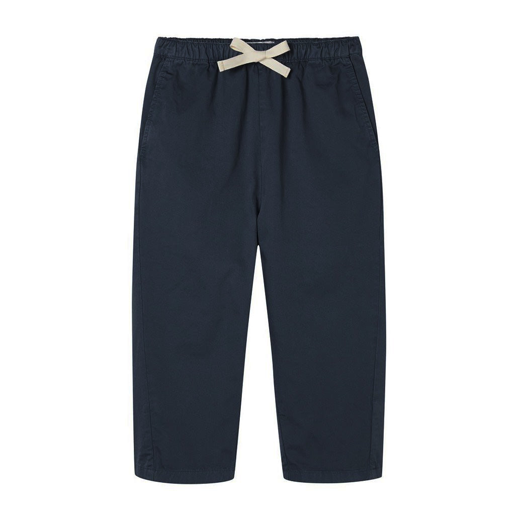 Pants Drawstring Dark Blue