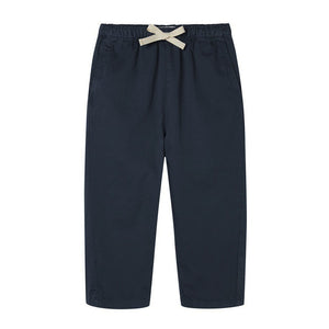 Pants Drawstring Dark Blue
