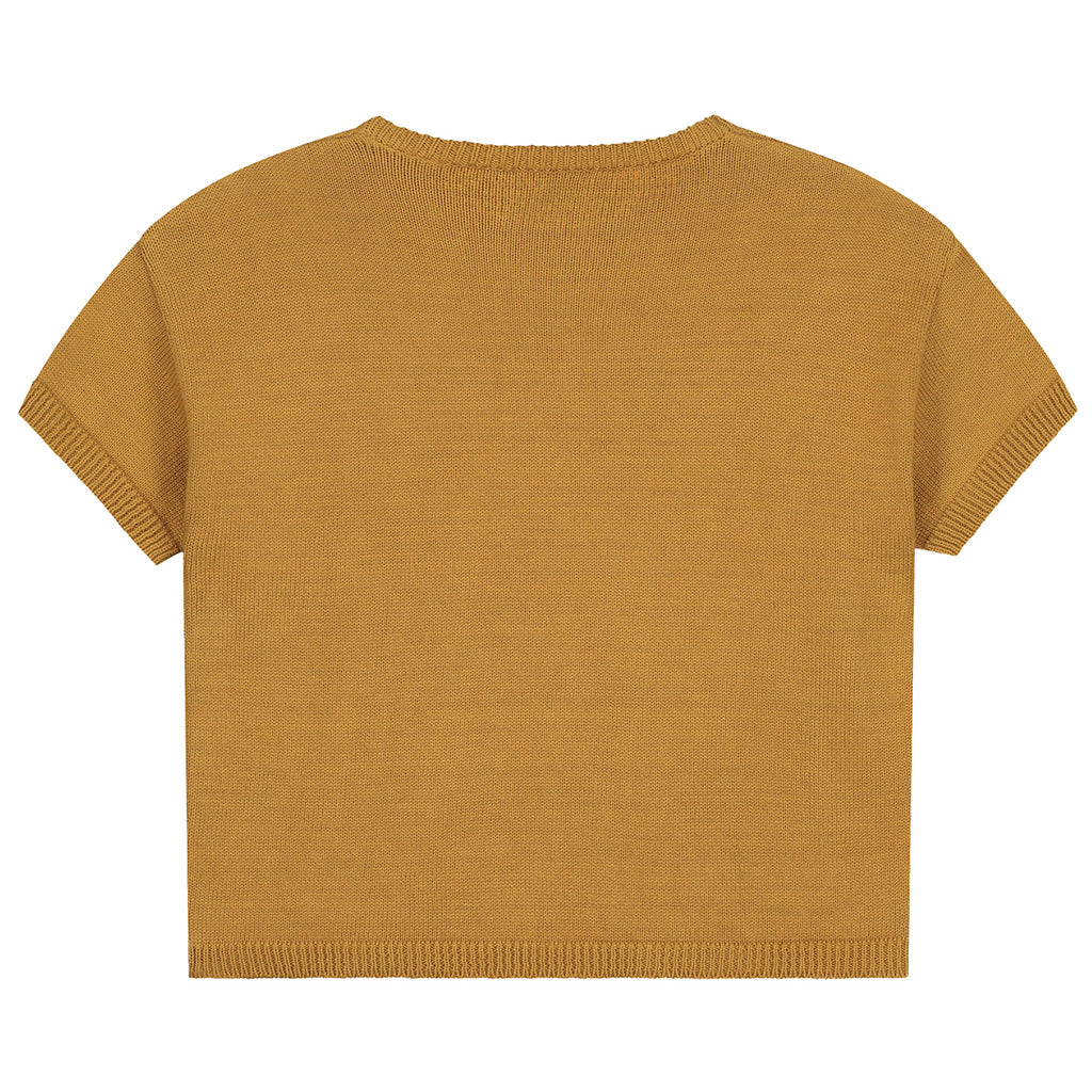 T-shirt Summer Knitted Sandstone