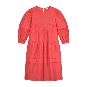 Dress Rose Coral Red