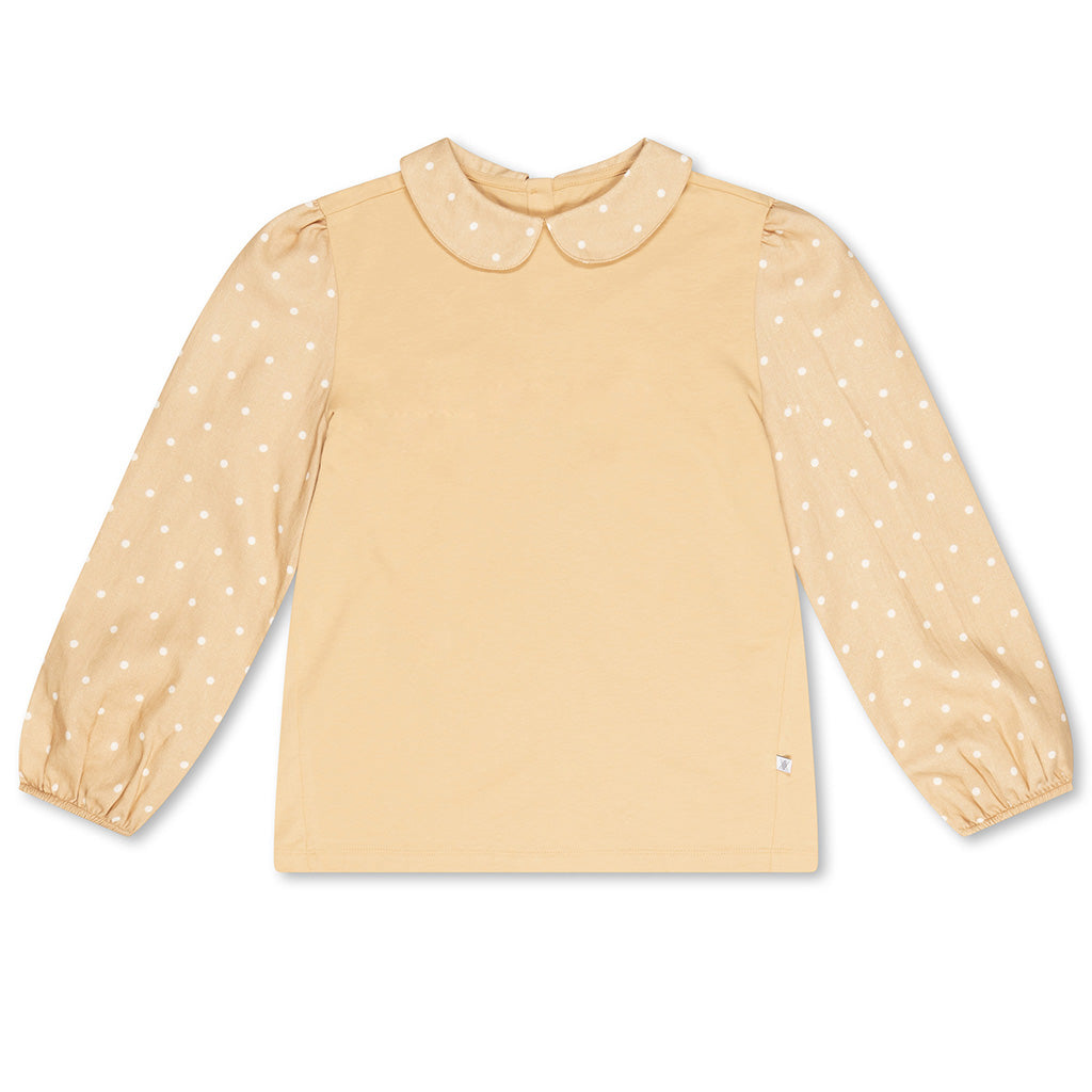 Tee Fancy Nude Dot Block