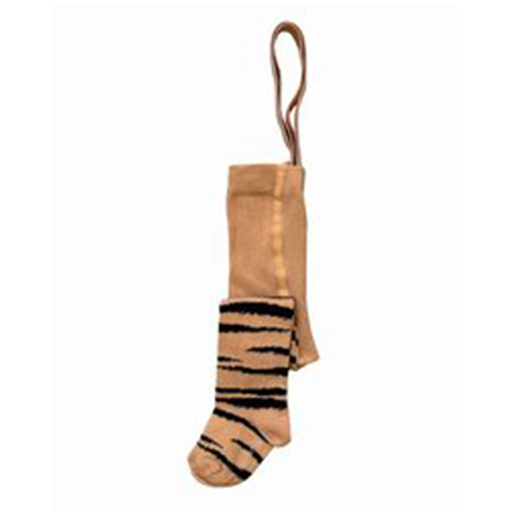 Tights Elastic Brown Tiger