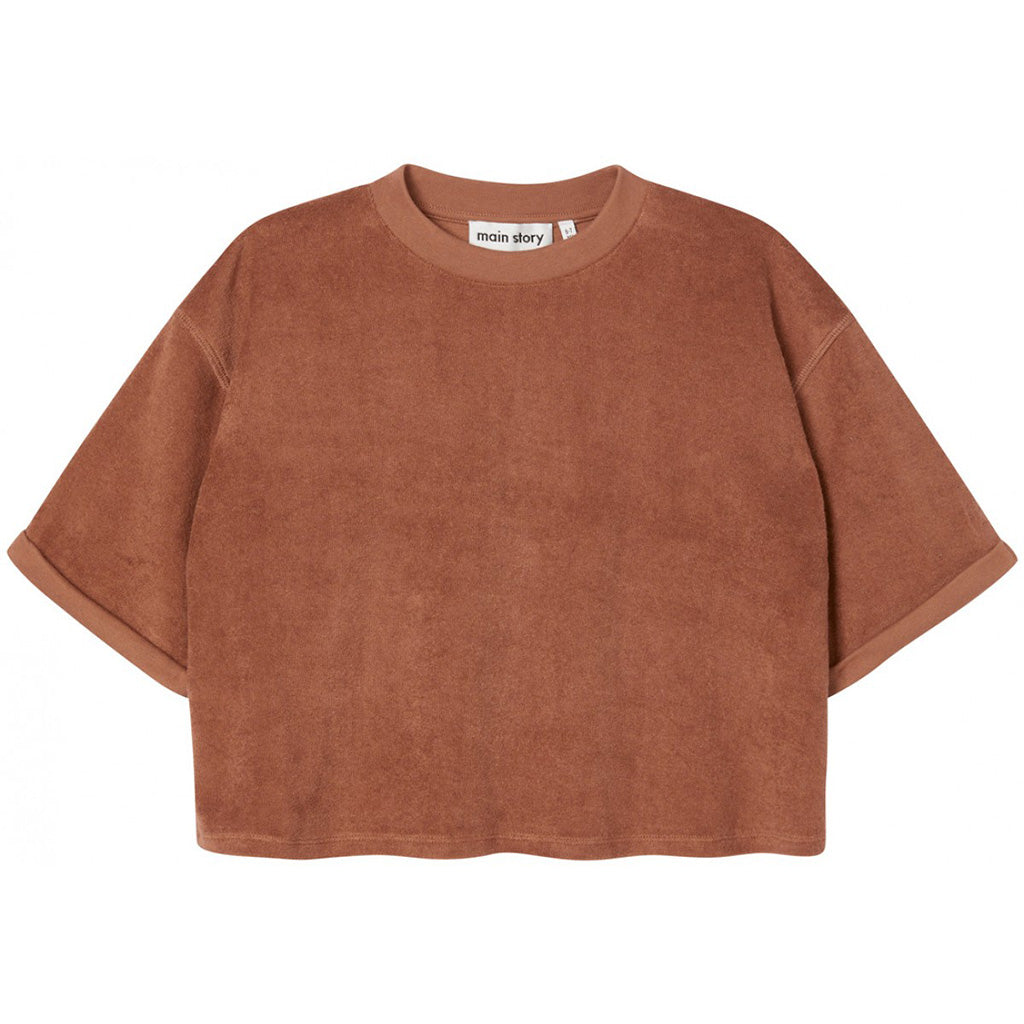 Sweatshirt Boxy Russet