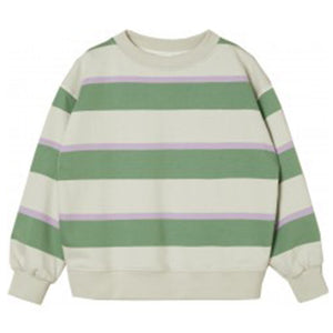 Sweatshirt Oversized Silver Birch Dark Ivy