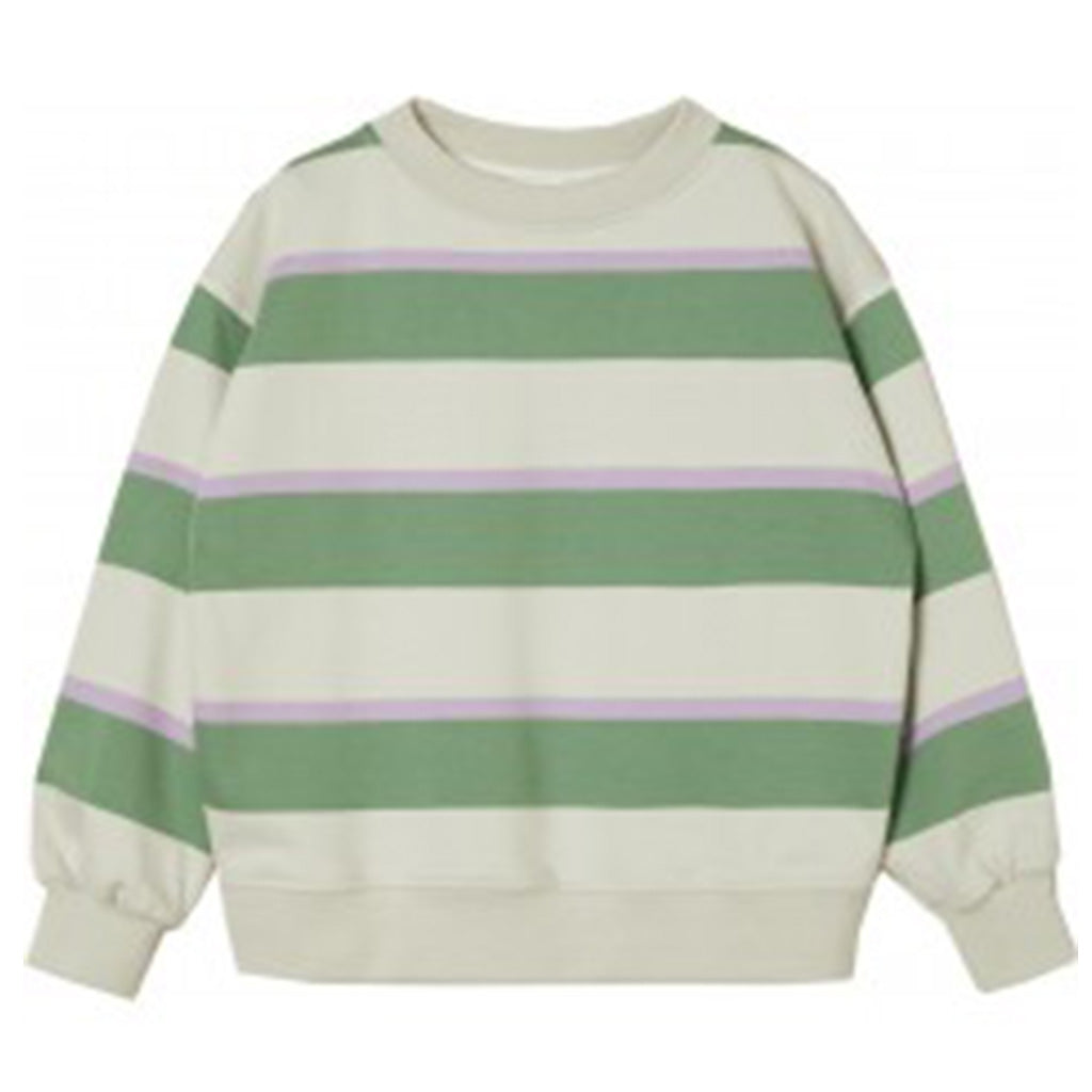 Sweatshirt Oversized Silver Birch Dark Ivy