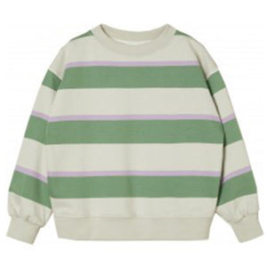Sweatshirt Oversized Silver Birch Dark Ivy