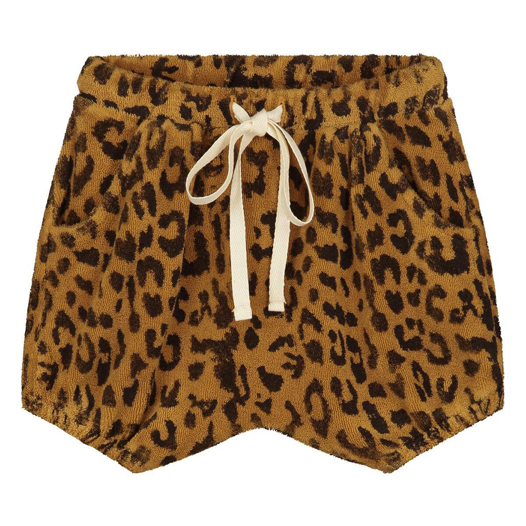 Bloomer Leopard Towel Sandstone
