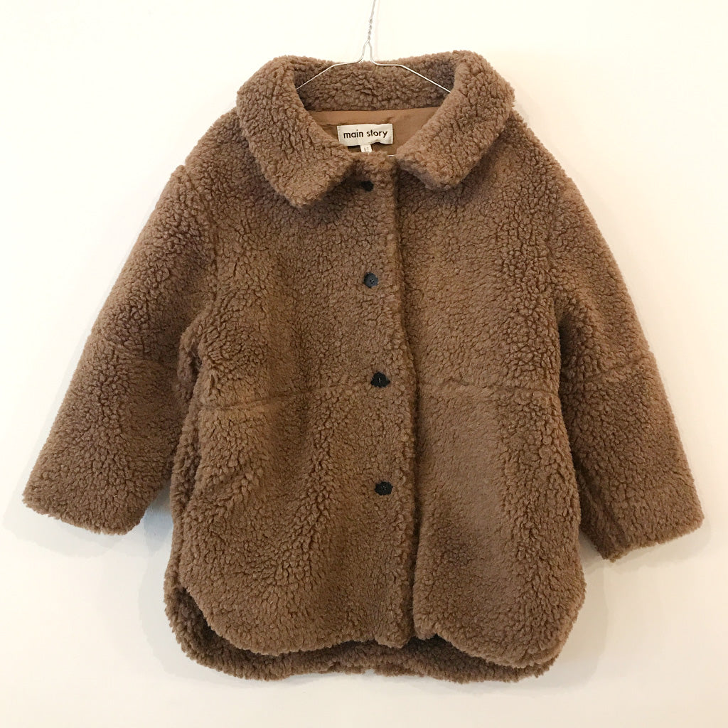 Coat Teddy Italian Caramel