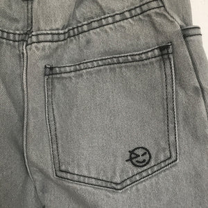 Jean Block Black Rinsed Denim