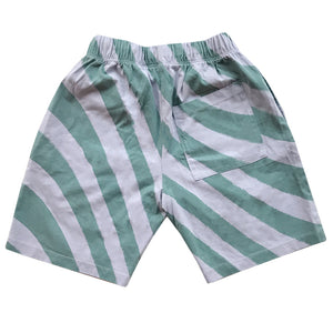 Short Board Dapple Grey Psychedelic