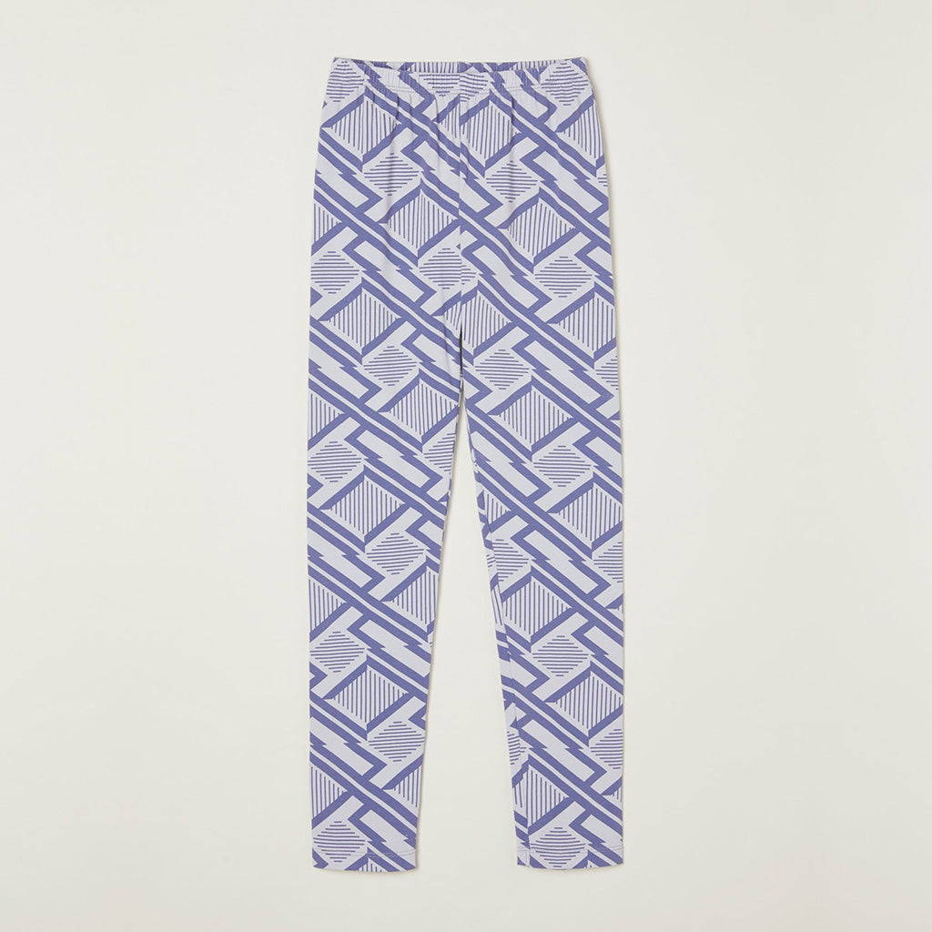 Legging Dapple Grey Geo Print