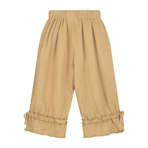Pants Ruffle Lynn Sand op