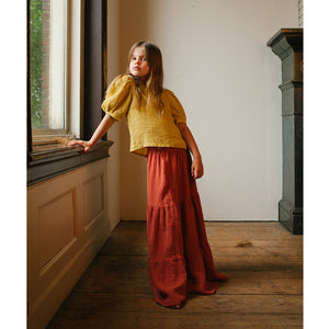 Skirt Mio Maxi Rusty Red