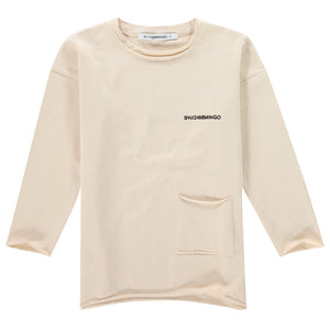 Longsleeve Butter Cream Logo