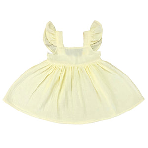 Dress Pinafore Lemon