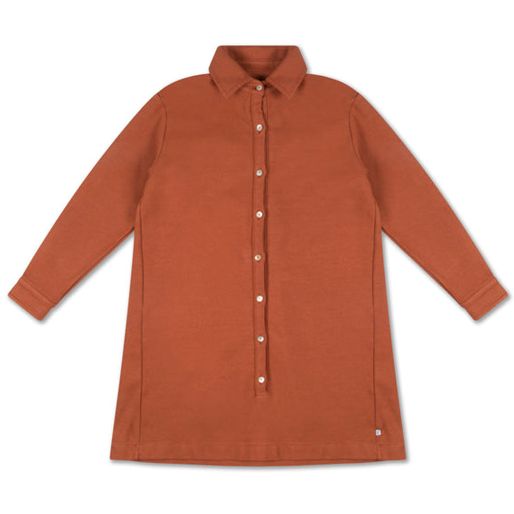 Dress Button Down Milky Chocolate