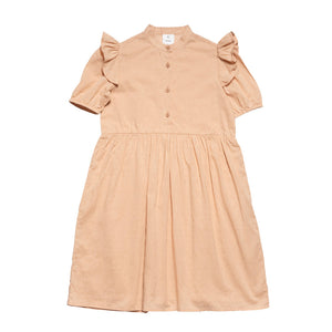 Dress Puff Sleeve Pink
