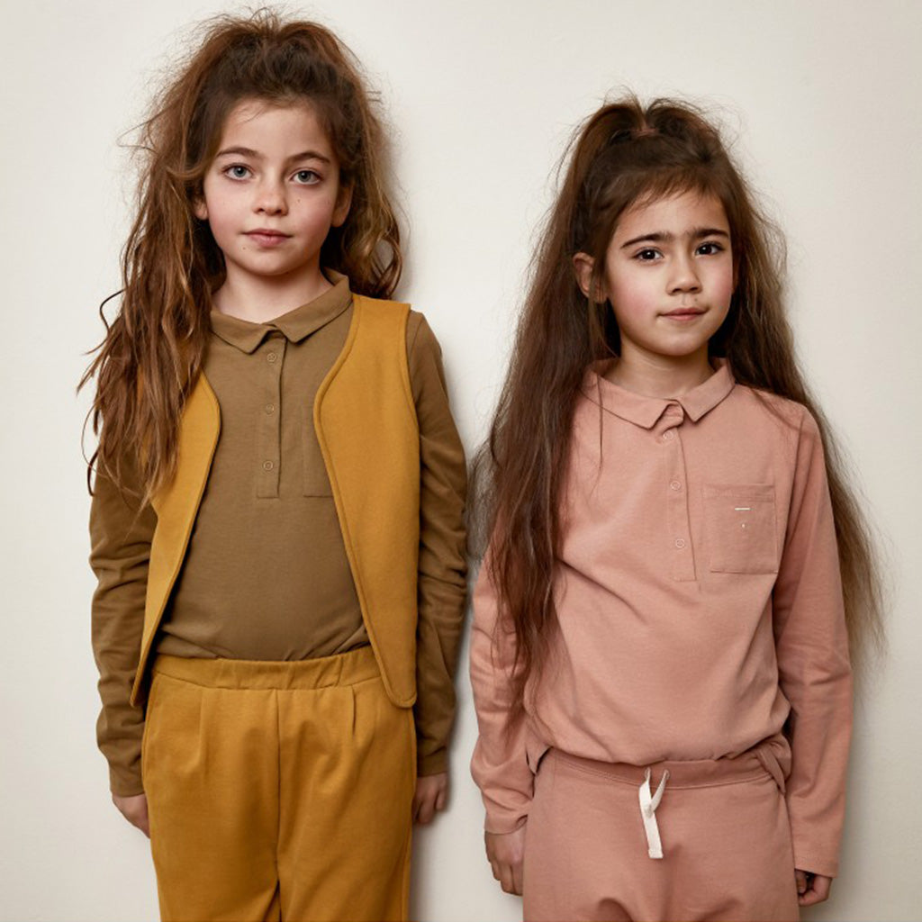 Trouser Pleated Relaxed Mustard