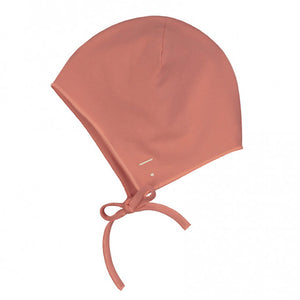Hat with Strings Faded Red