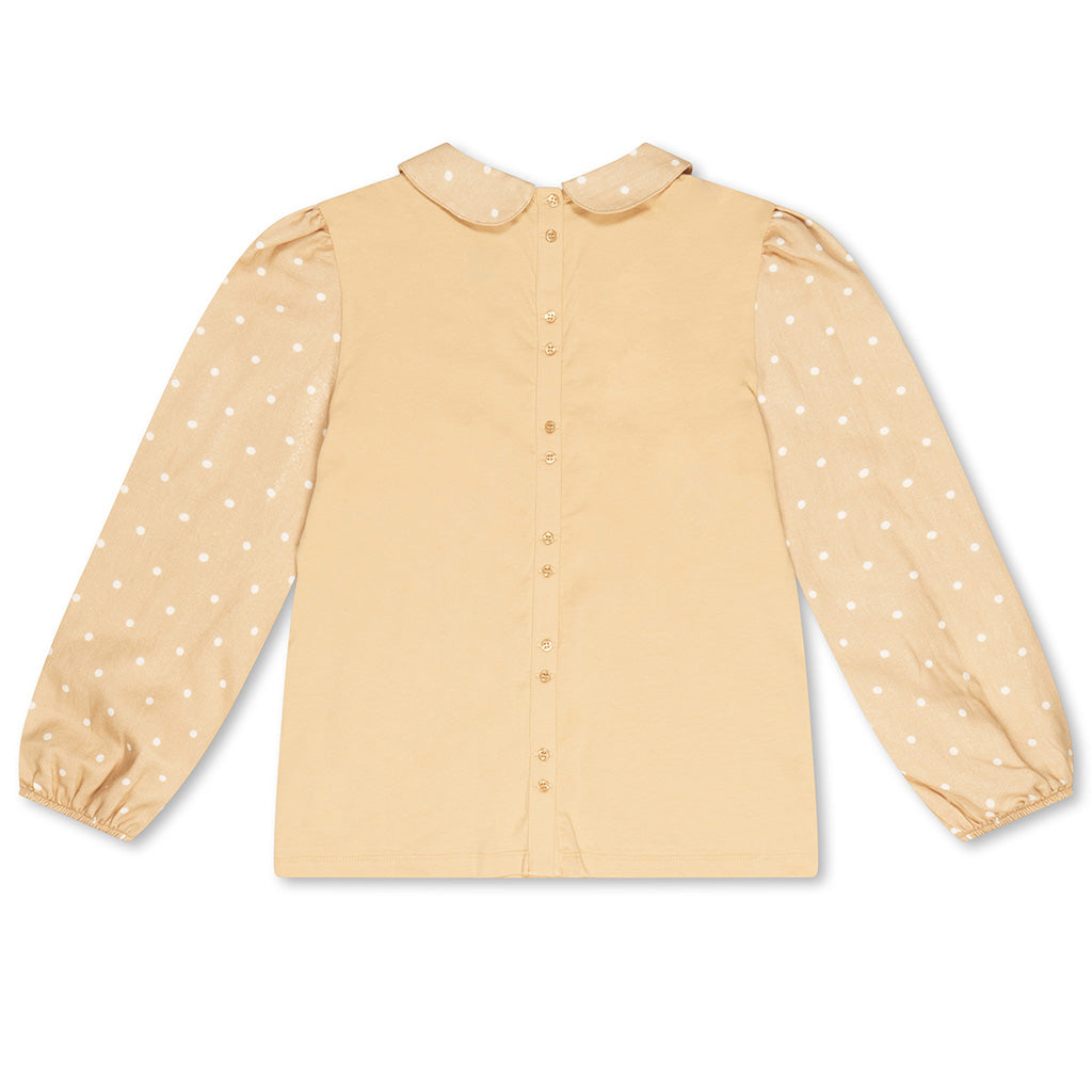 Tee Fancy Nude Dot Block