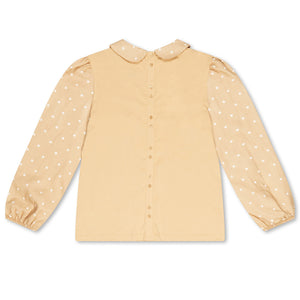 Tee Fancy Nude Dot Block