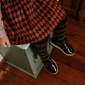 Tights Chocolate Stripe