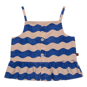Top Sun Dansent Wave Pink Blue