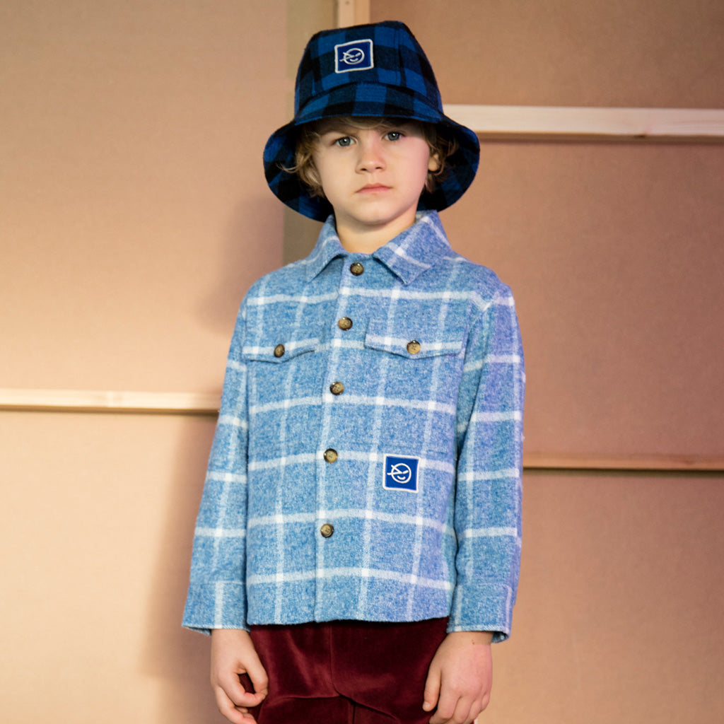 Hat Havana Blue Check