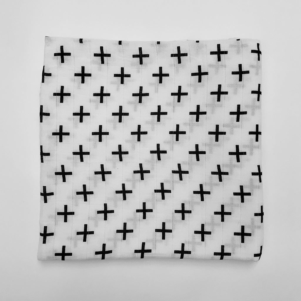 Swaddle Muslin Crosses