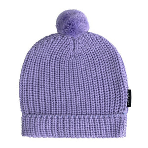 Hat Dally Knitted Winter Lilac