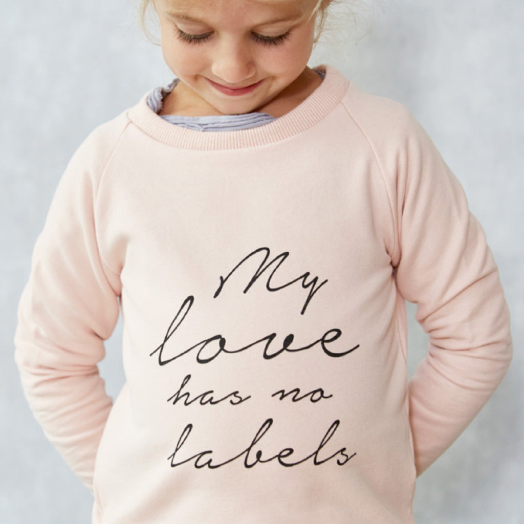Sweater Caecilia Iced Coffee Print