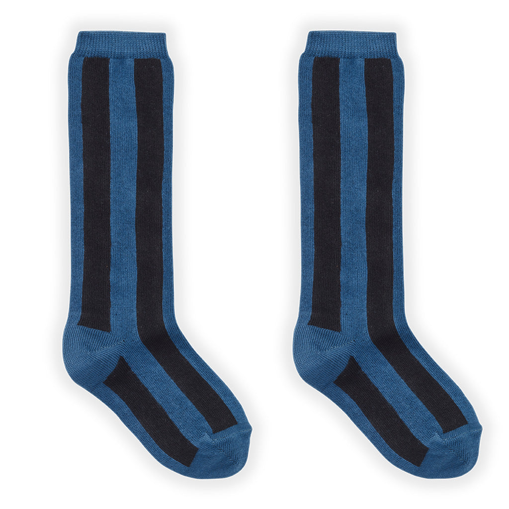 Socks Stripe Lake Blue