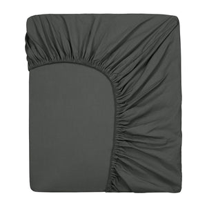 Fitted Sheet Nearly Black