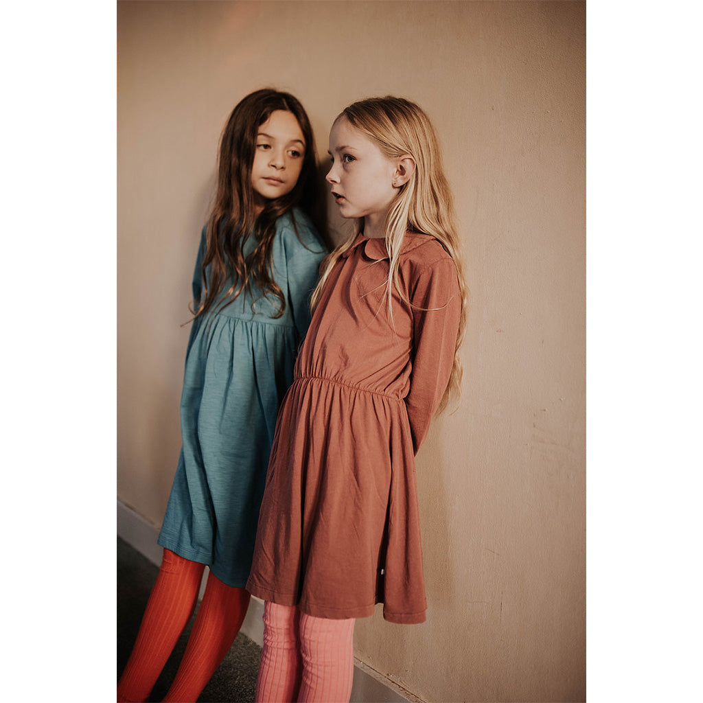 Dress Peter Pan Washed Brick