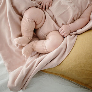 Baby Blanket Vintage Pink