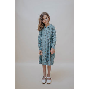 Dress Collar Tiles Heart All Over