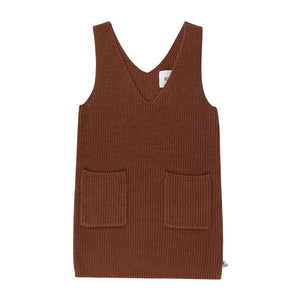 Dress Spencer Leave Brown - Sample