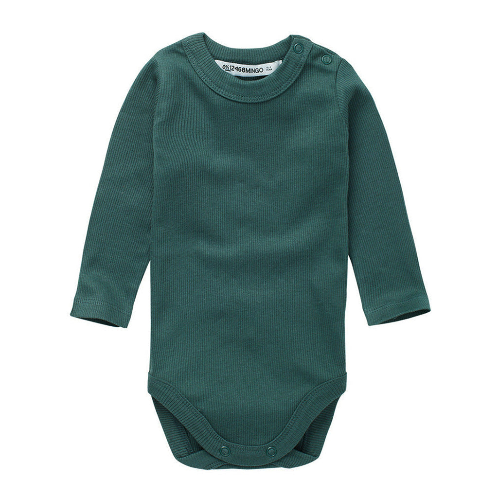 Bodysuit Rib Dark Emerald