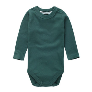 Bodysuit Rib Dark Emerald