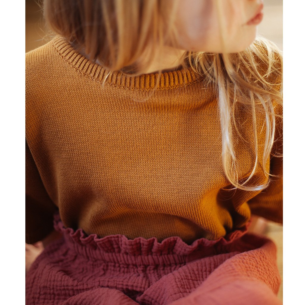 T-shirt Summer Knitted Sandstone