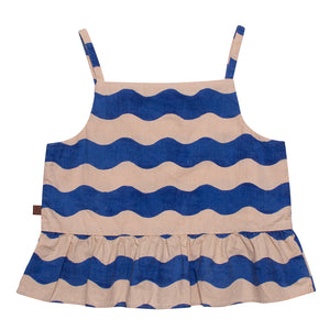 Top Sun Dansent Wave Pink Blue